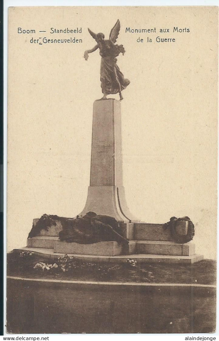 Boom - Standbeeld Der Gesneuvelden - Monument Aux Morts De La Guerre  - Boom