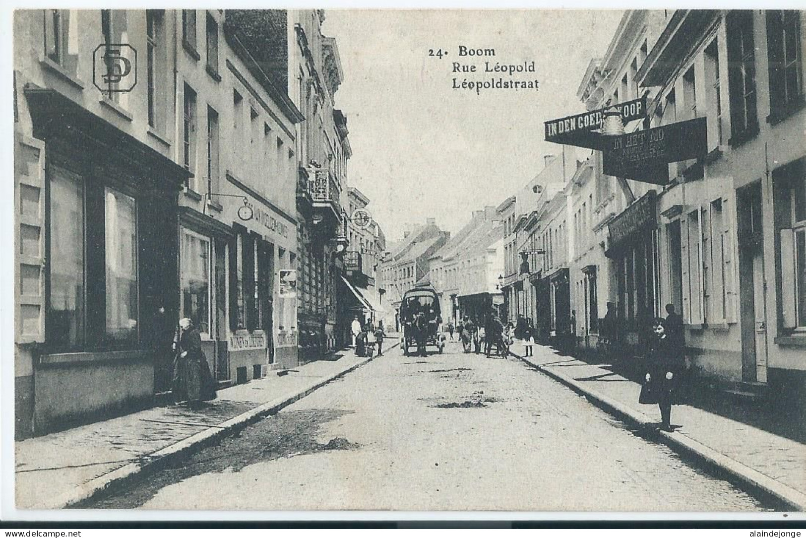 Boom - Rue Léopold - Léopoldstraat - 1915 - Boom