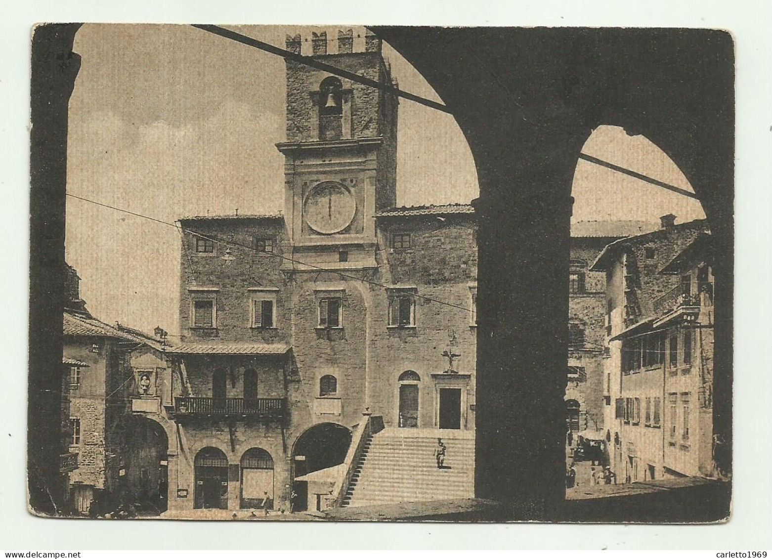 CORTONA PALAZZO COMUNALE - VIAGGIATA FG - Arezzo