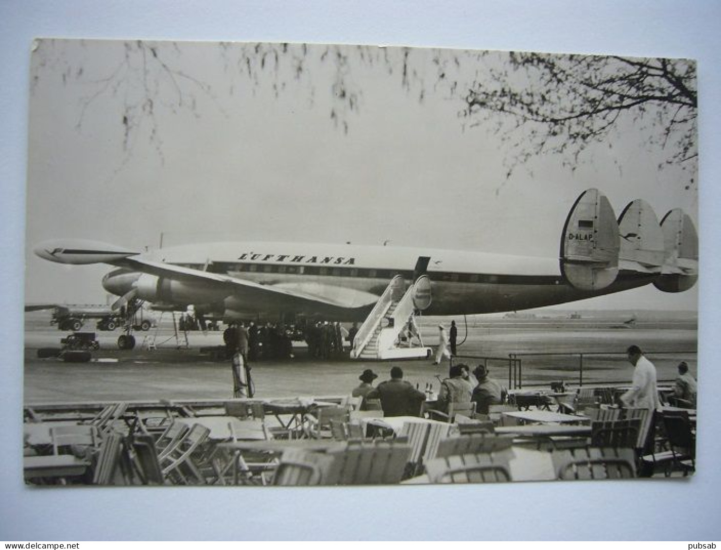 Avion / Airplane / LUFTHANSA / Lockheed Super G Constellation /  Airline Issue - 1946-....: Ere Moderne