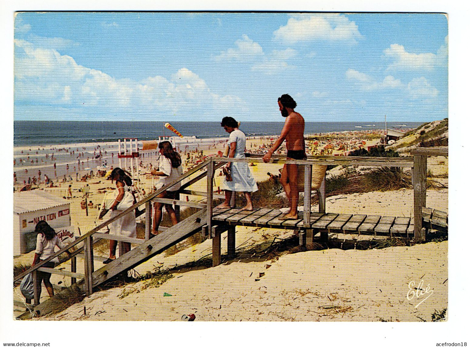 Mimizan Plage - La Descente Vers La Grande Plage - Mimizan Plage