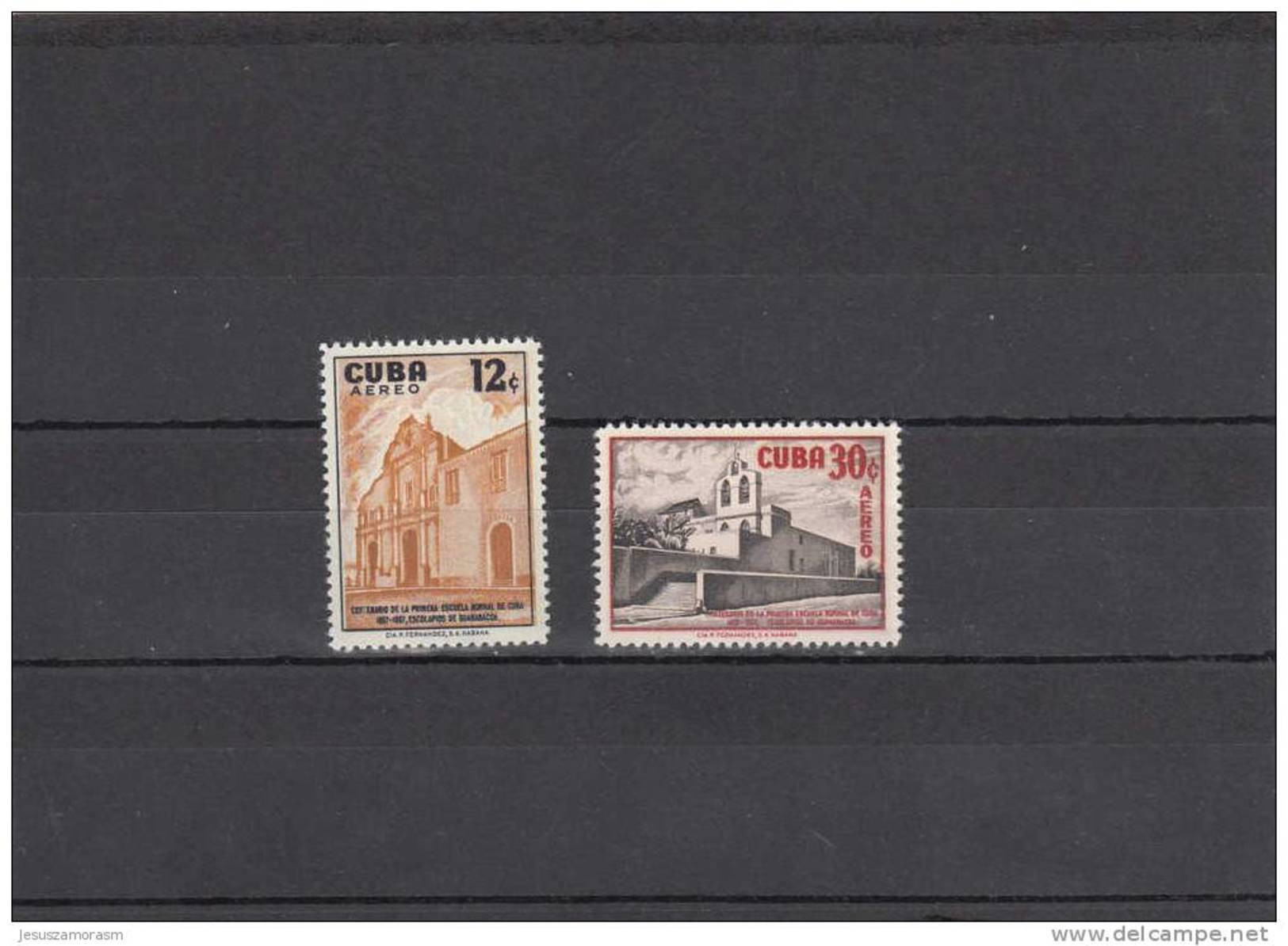 Cuba Nº A173 Al A174 - Airmail