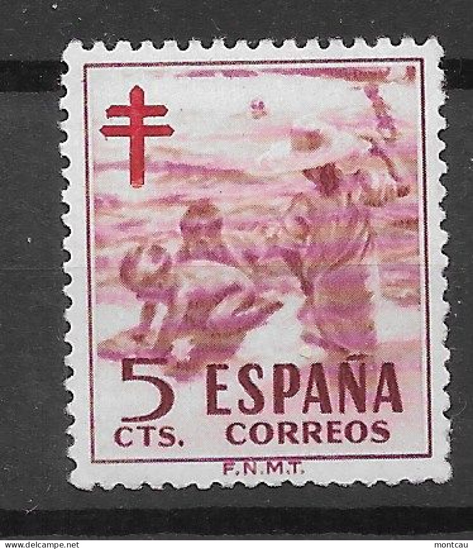 Spain 1951. Pro-tuberculosos Ed 1103 (**) - Unused Stamps