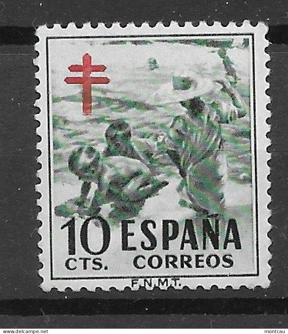 Spain 1951. Pro-tuberculosos Ed 1104 (**) - Nuovi