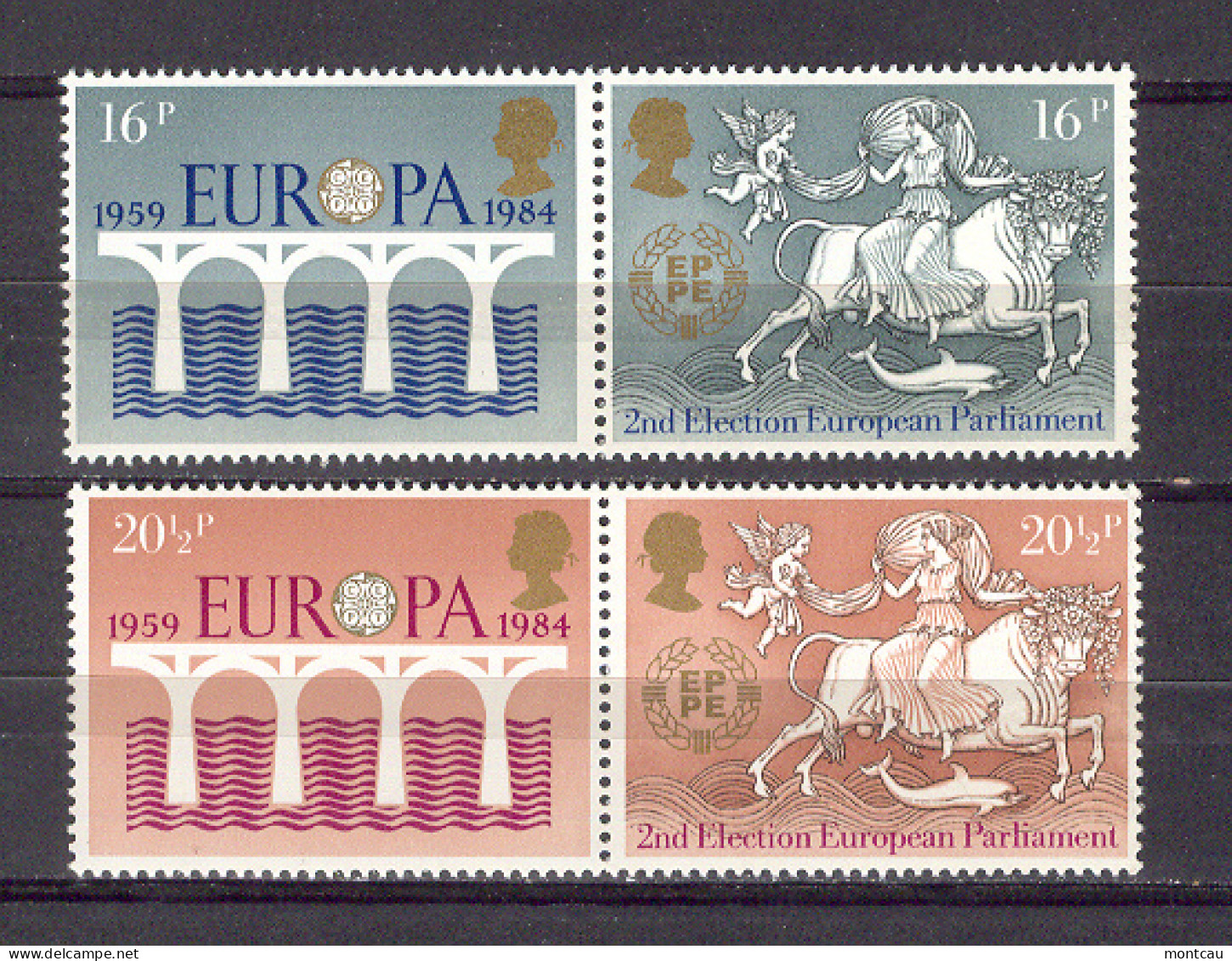 Europa 1984. Great Britain Sg 1249-52 Mi 988-91 Sc 1053-56 Yv 1126-29 (**) - 1984