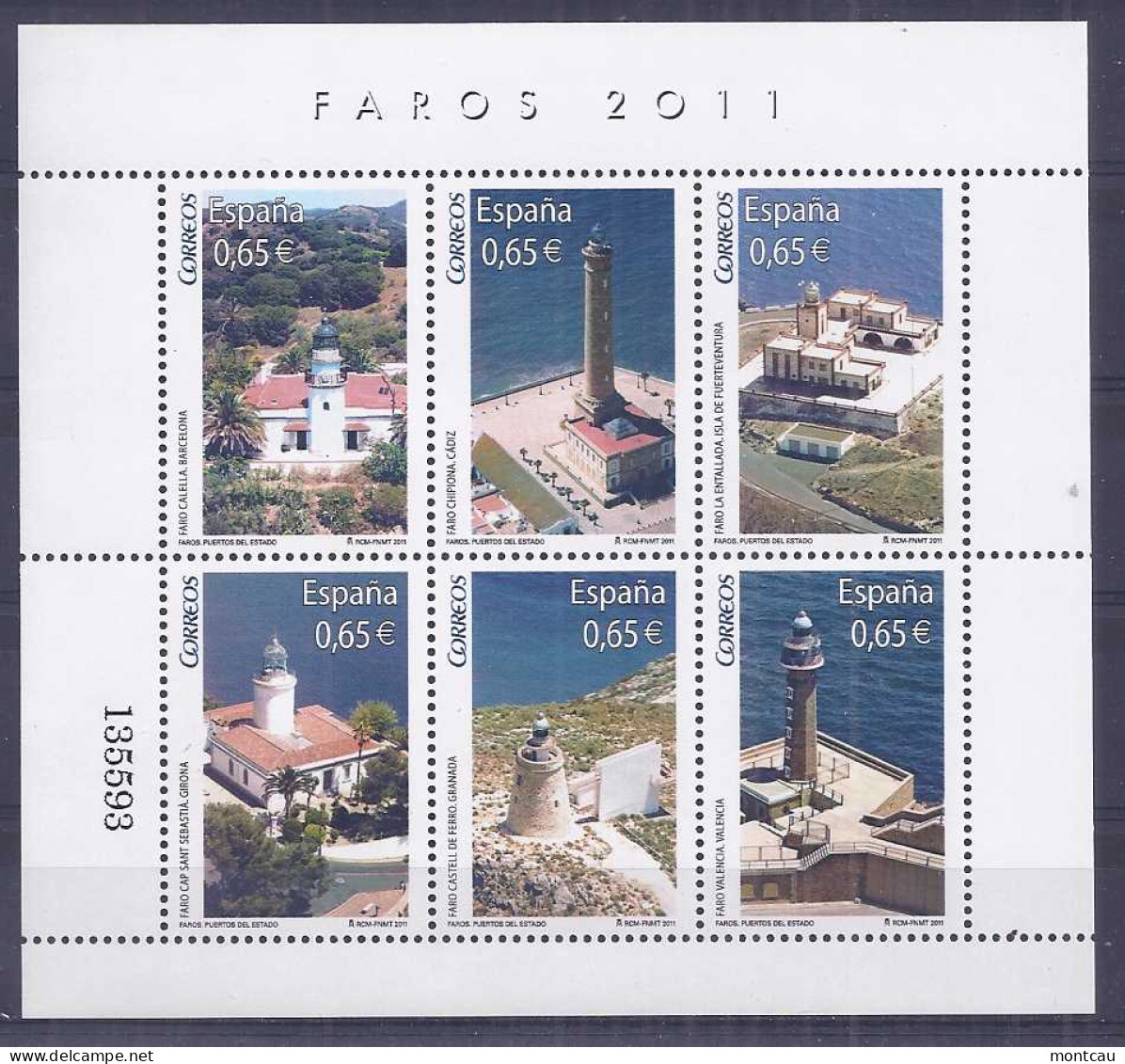 Spain 2011. Faros Ed 4646 (**) - Fari