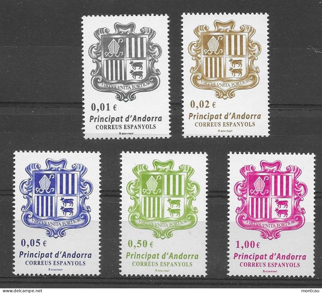 Andorra - 2014 Básica Ed 413-17 (**) - Unused Stamps