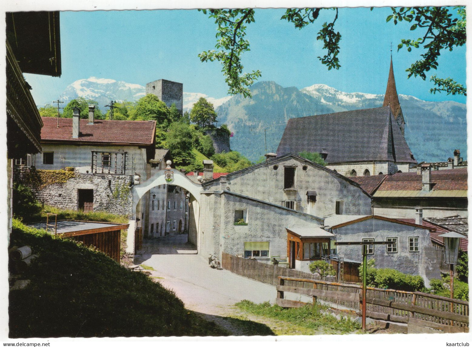 Mittelalterliches Rattenberg Gegen Sonnwendjoch, Unterinntal, Tirol - (Österreich/Austria) - Moped - Rattenberg