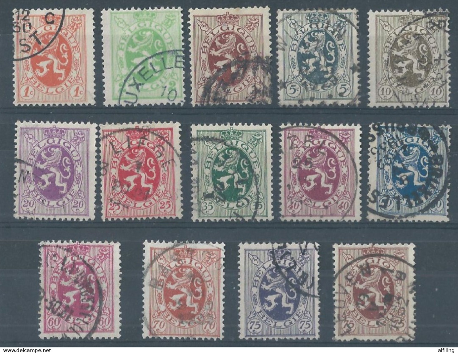 276/88A  Obl.  Cote 3.00 - Used Stamps