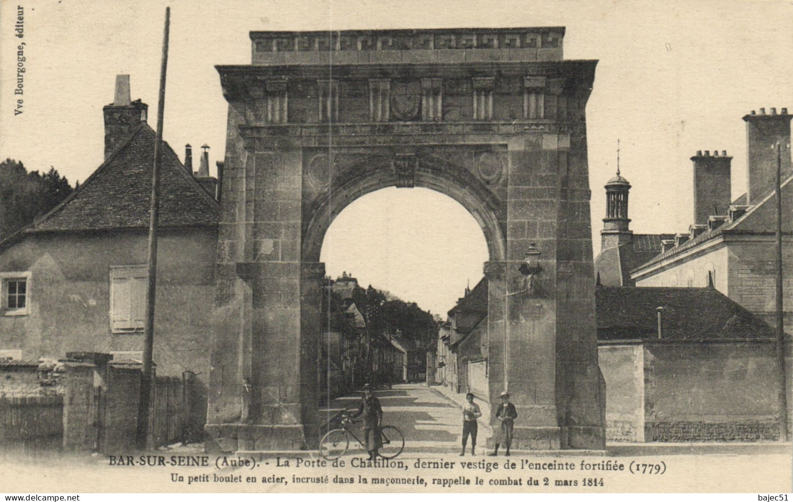 Bar Sur Seine - La Porte De Chatillon - Bar-sur-Seine