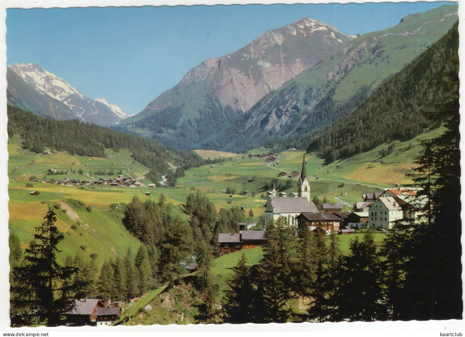 Kals, 1325 M Am Großglockner (Osttirol) - Im Hintergrund: Bretterwand, 2343 M - (Österreich/Austria) - Kals