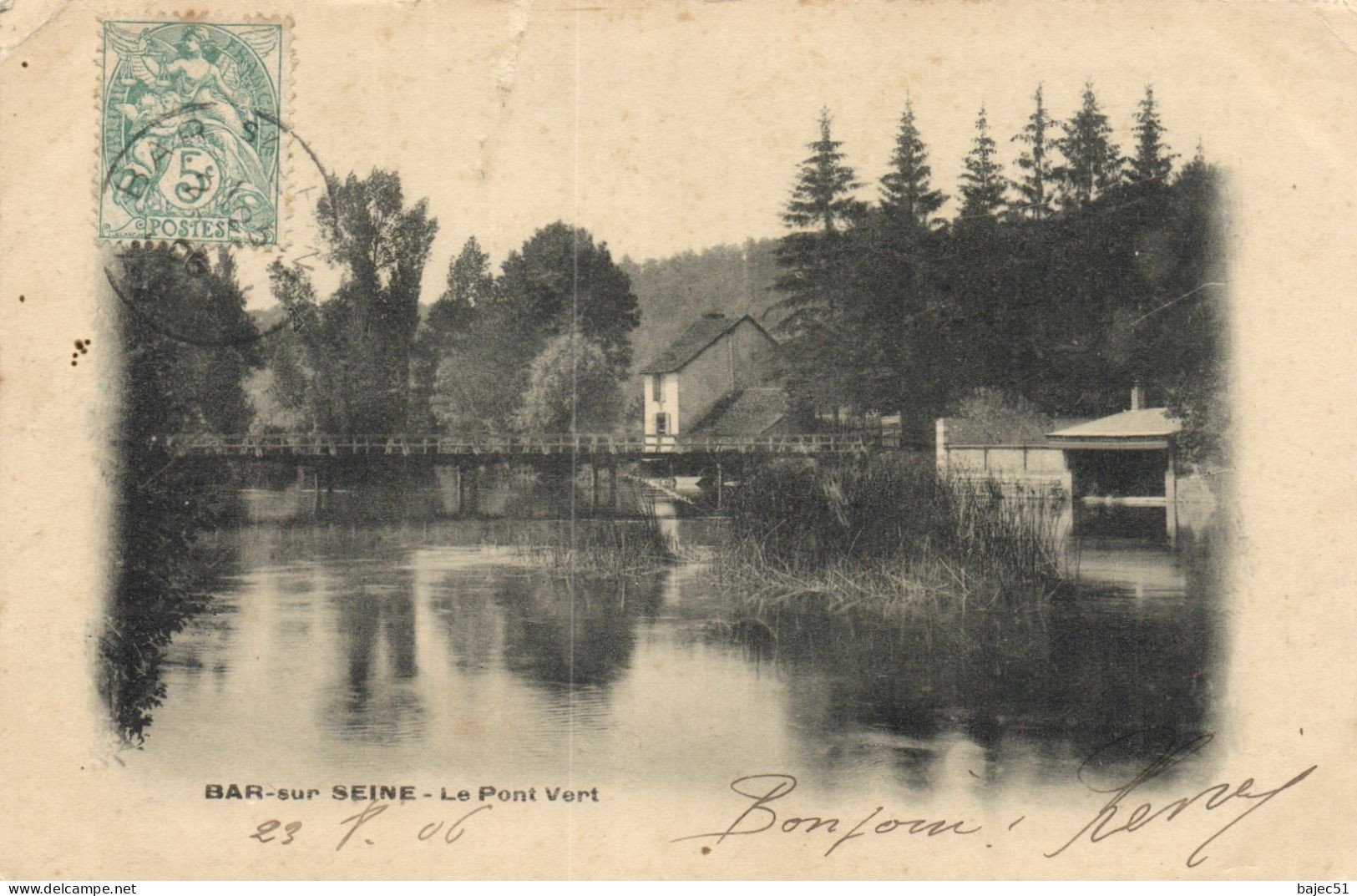 Bar Sur Seine - Le Pont Vert - Bar-sur-Seine