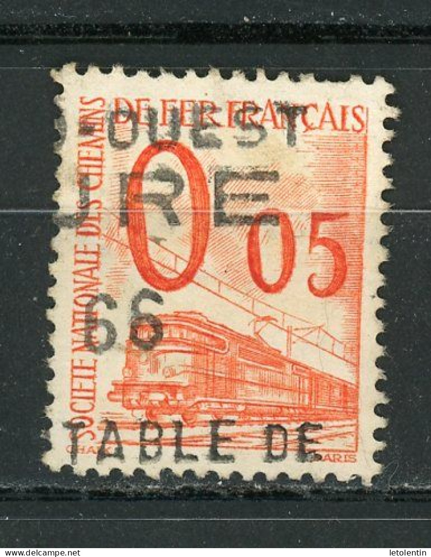 FRANCE :  COLIS POSTAUX  - Yt  N° 31 Obli. - Used