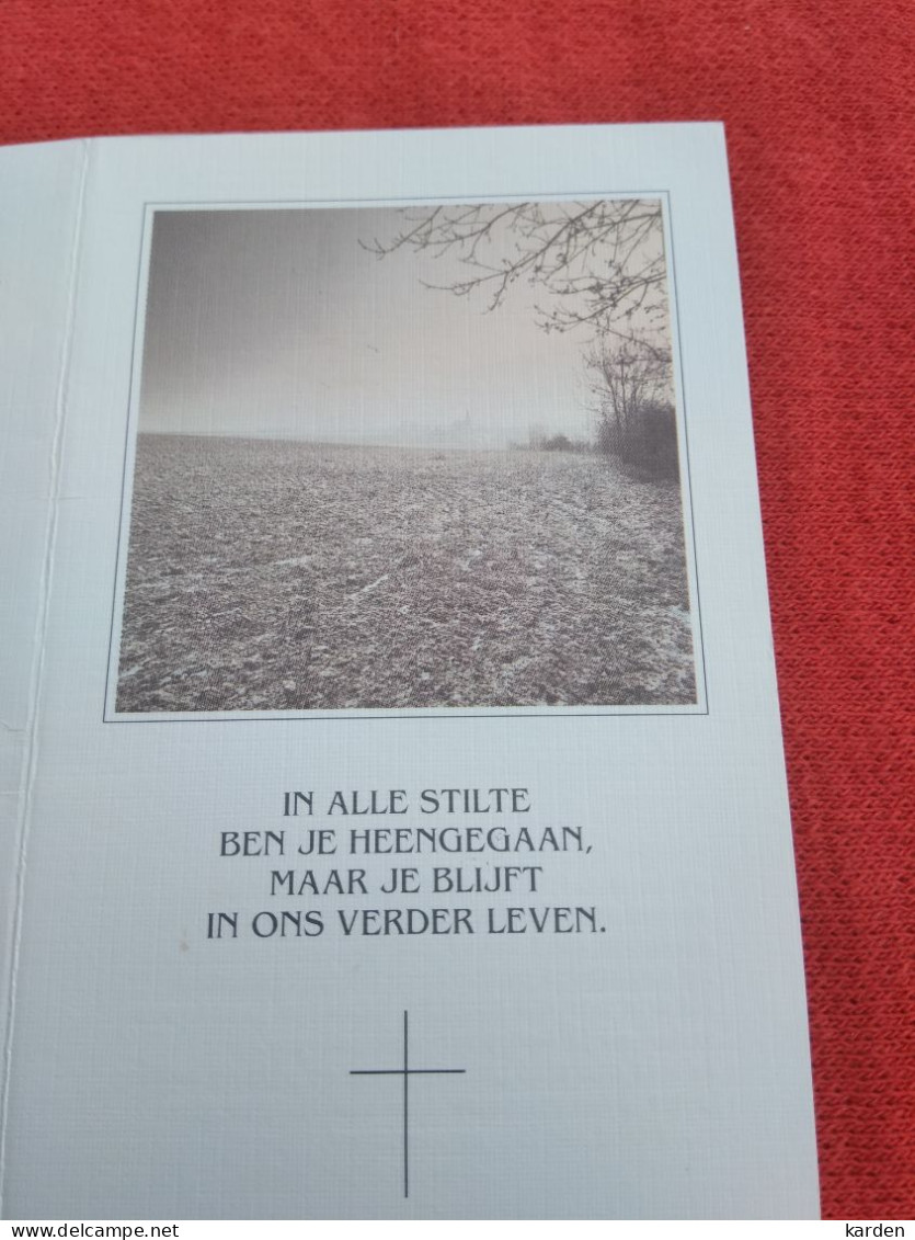 Doodsprentje Louise De Geest / Hamme 23/4/1911 - 18/2/1993 ( Joseph Leonard Coppieters ) - Religión & Esoterismo