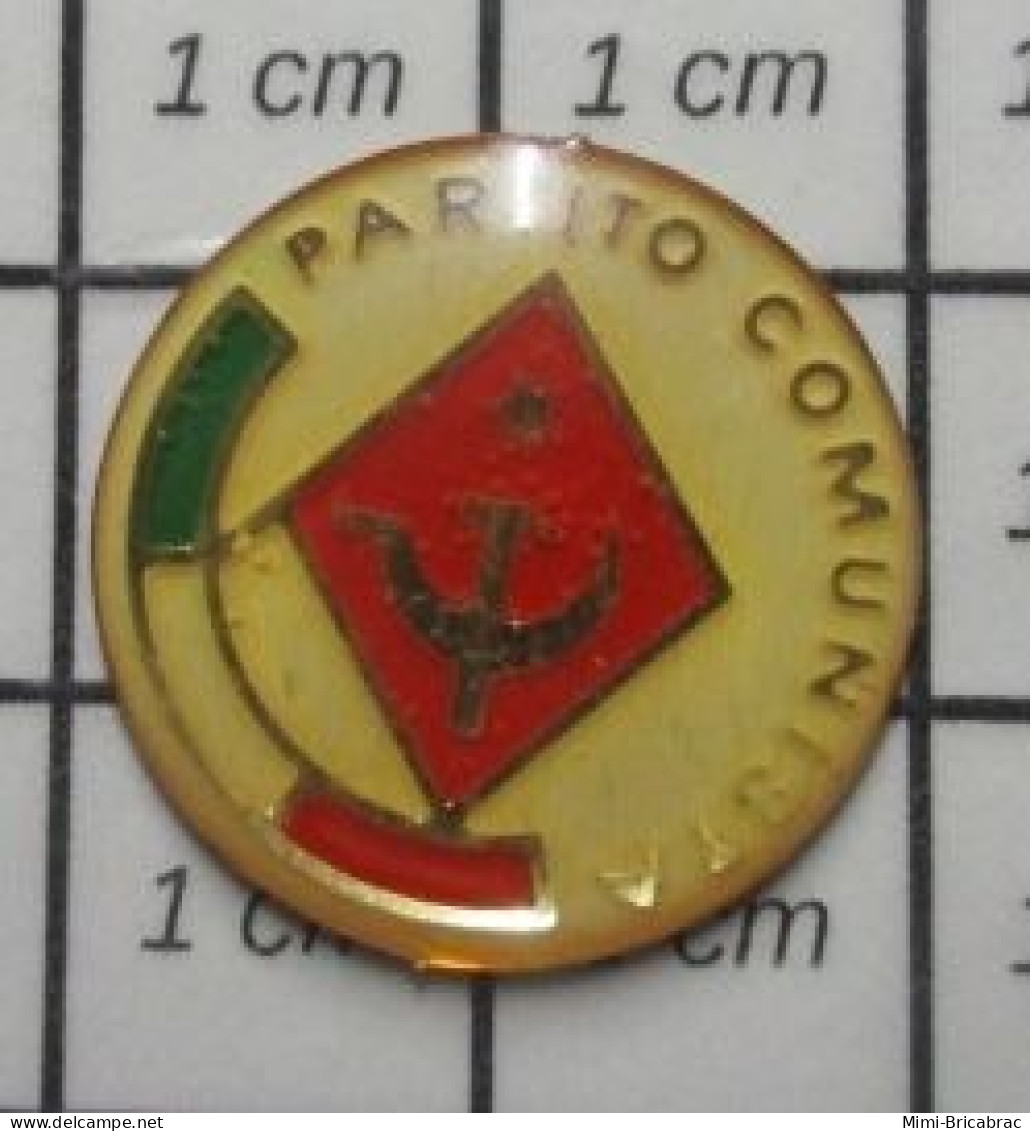 713B Pin's Pins / Beau Et Rare : ASSOCIATIONS / PCI PARTITO COMUNISTA PARTI COMMUNISTE ITALIEN - Asociaciones