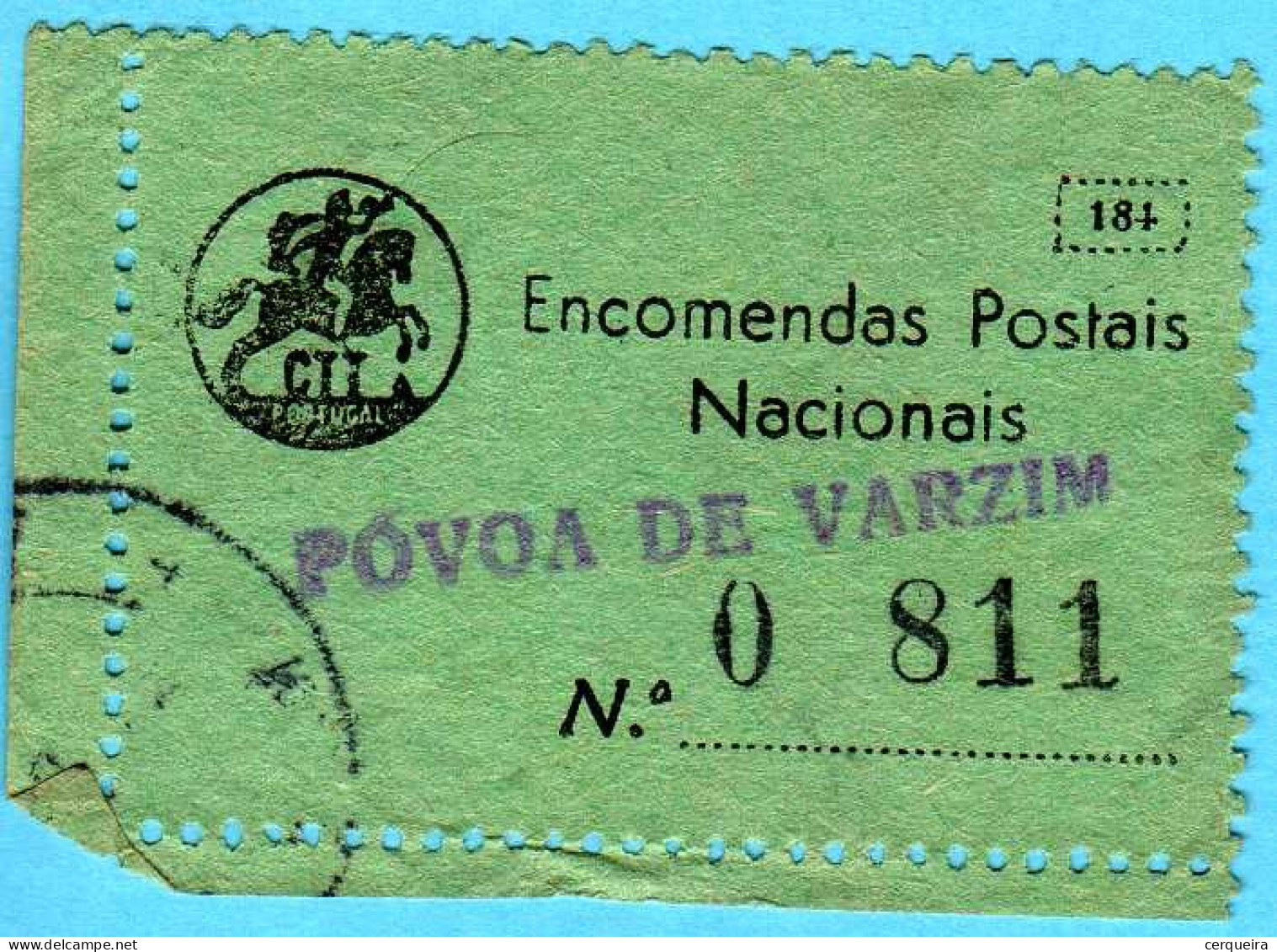 EMCOMENDAS POSTAIS-POVOA DO VARZIM-COM DENTEADO DUPLO - Used Stamps