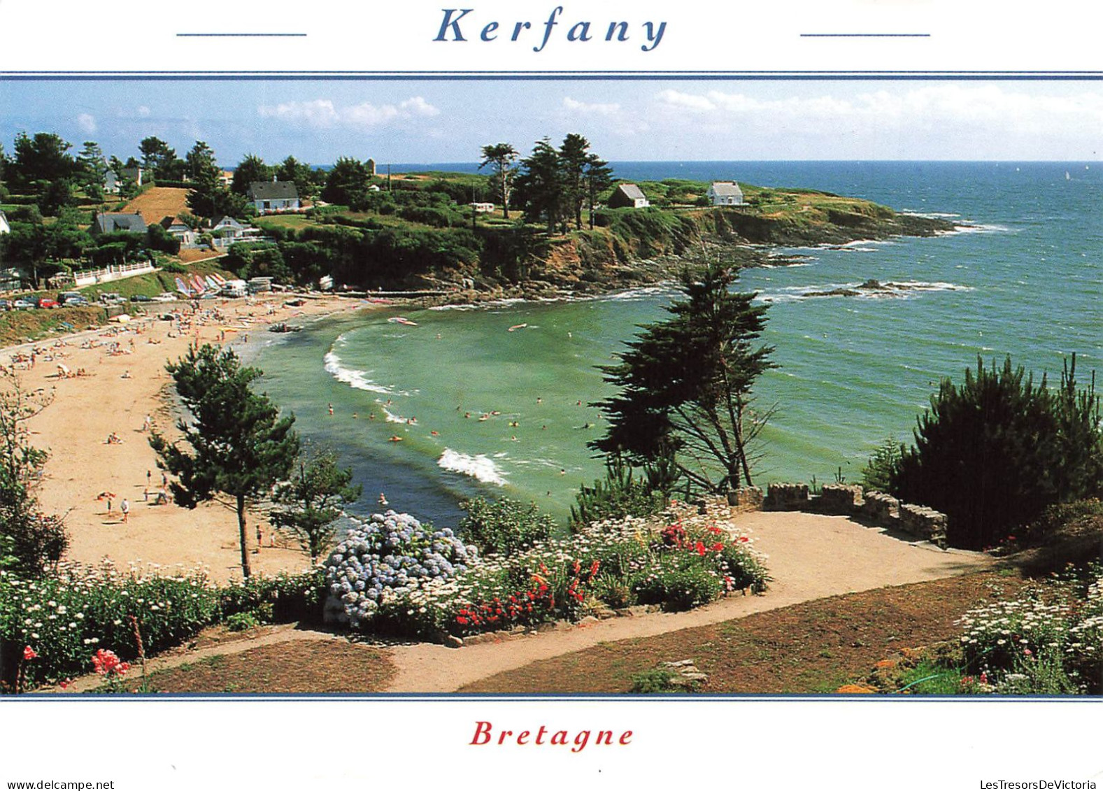 FRANCE - Kerfany - La Plage De Kerfany En Moëlan Sur Mer - Carte Postale - Moëlan-sur-Mer