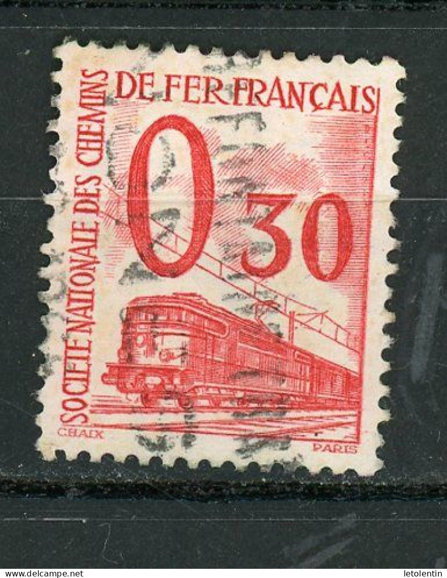 FRANCE :  COLIS POSTAUX  - Yt  N° 34 Obli. - Usados