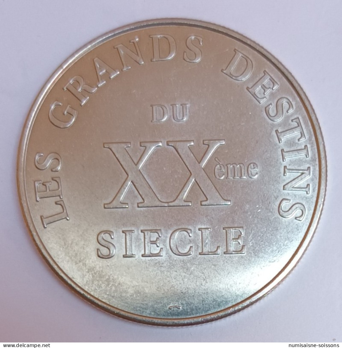 MÉDAILLE - 'LES GRANDS DESTINS DU XXEME SIECLE' - ARISTIDE BRIAND - SPL - Sonstige & Ohne Zuordnung