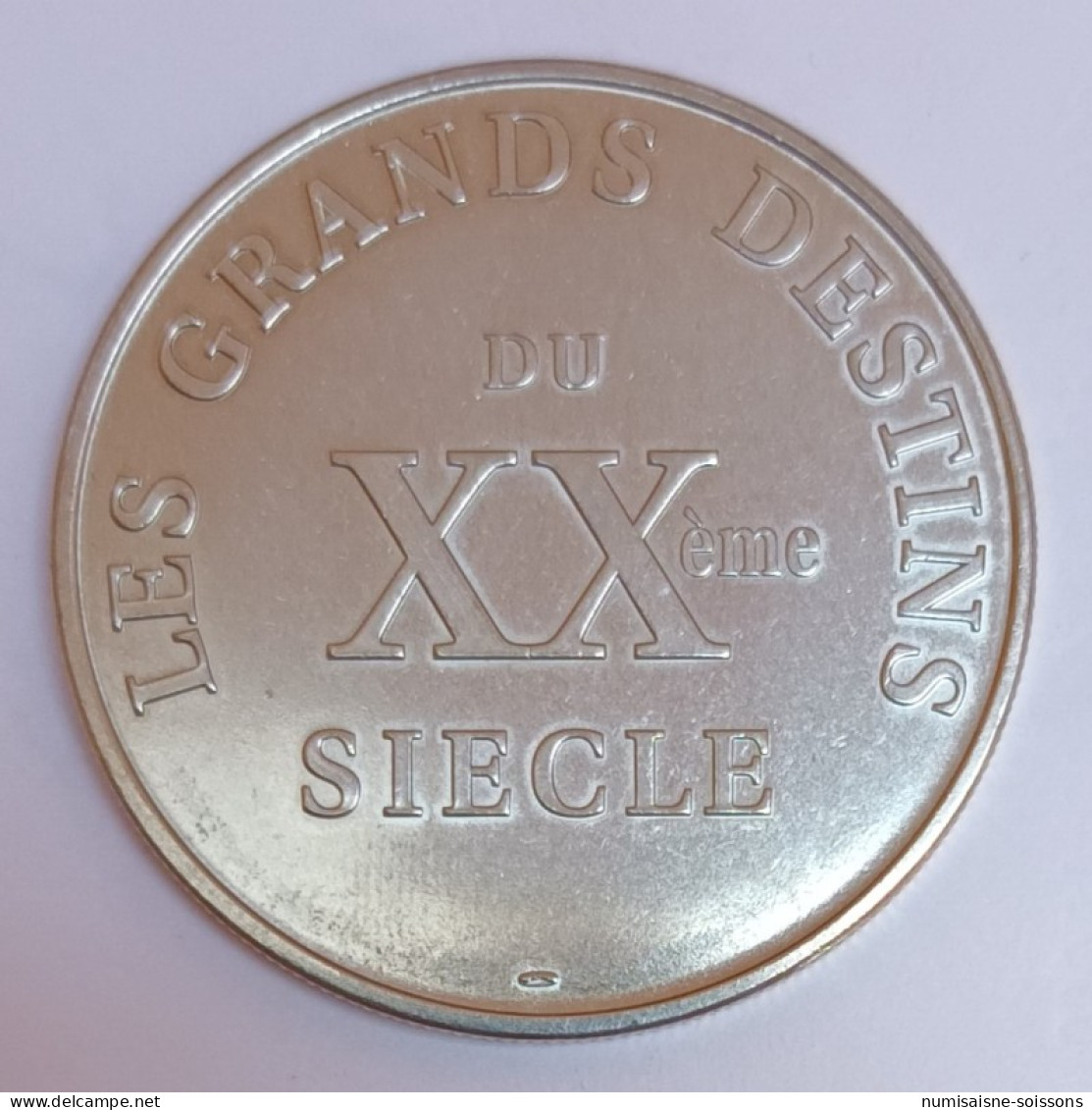 MÉDAILLE - 'LES GRANDS DESTINS DU XXEME SIECLE' - ALBERT SCHWEITZER - SPL - Andere & Zonder Classificatie