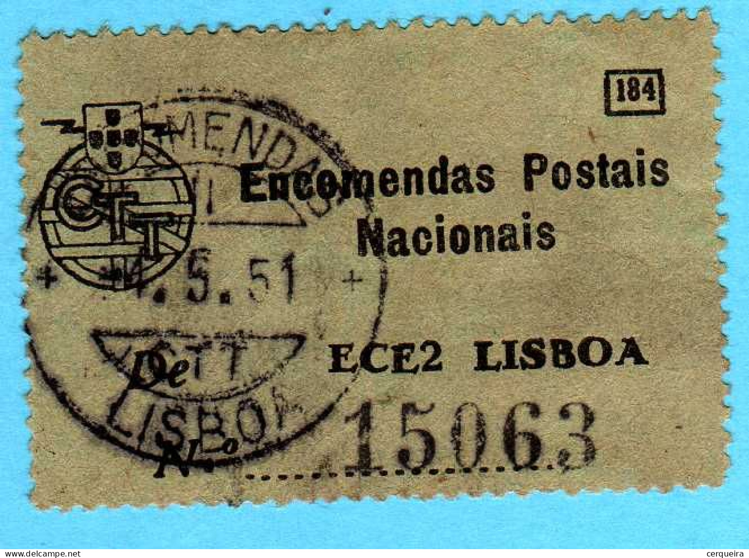 EMCOMENDAS POSTAIS-ECE2 LISBOA - Used Stamps