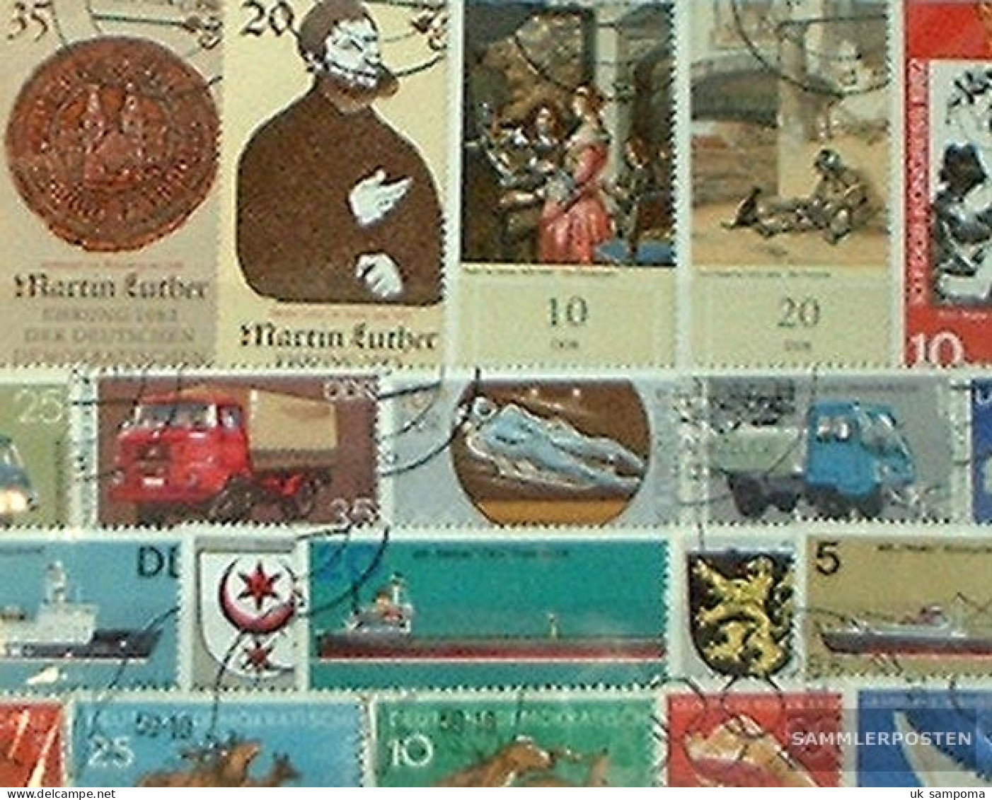 DDR 100 Various Special Stamps - Colecciones