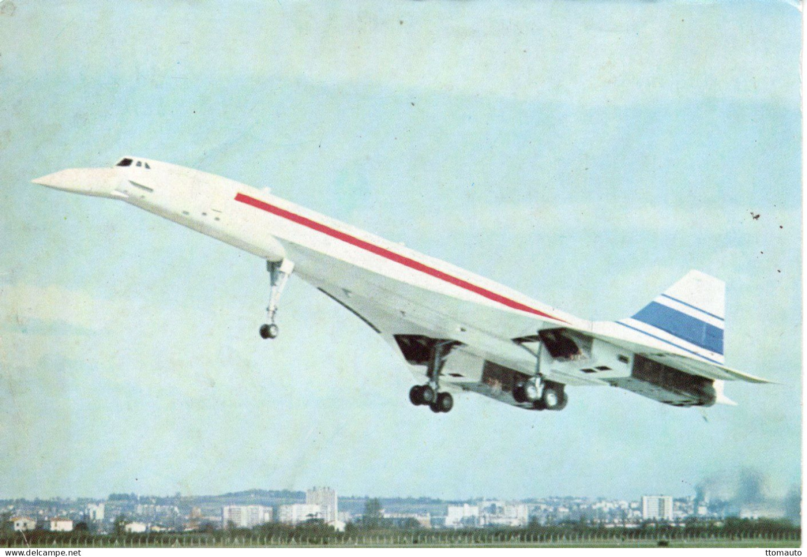 Concorde En Vol 2 Mars 1969  - CPM - 1946-....: Ere Moderne