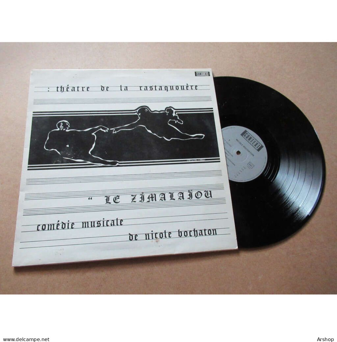 NICOLE BOCHATON Le Zimalaïou COMEDIE MUSICALE - CHANSON POP ROCK ALTERNATIF - Lp 1985 - Sonstige - Franz. Chansons