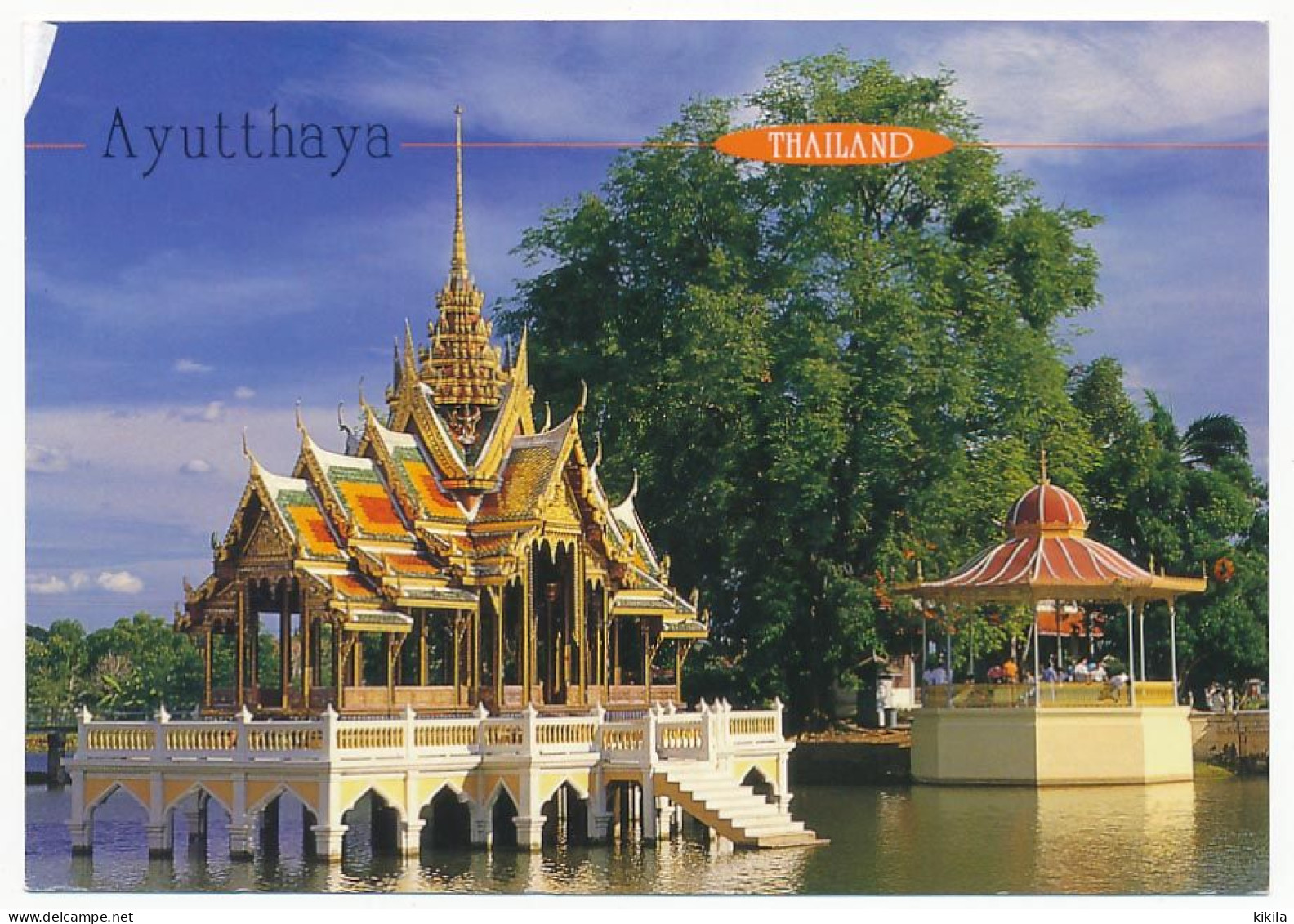 CPSM 10.5 X 15 Thaïlande (107) The Aisawan Thi-Phya Pavilion, Bang Pa-In, Ayutthaya - Tailandia