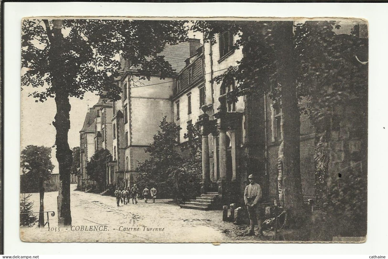 ALLEMAGNE .  COBLENCE . KOBLENZ .  CASERNE TURENNE . SOLDATS - Koblenz