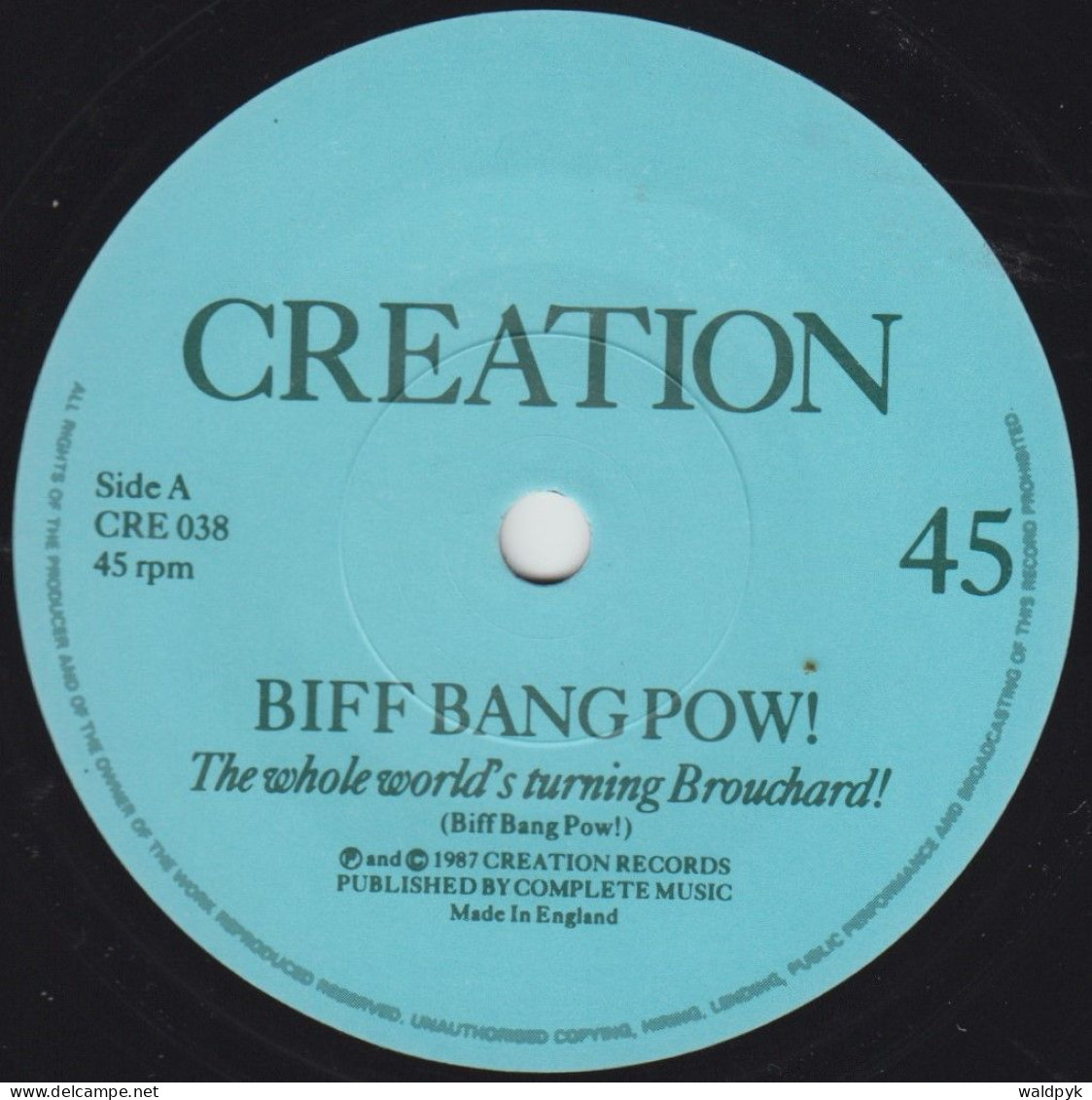 BIFF BANG POW! - The Whole World's Turning Btouchard! - Other - English Music