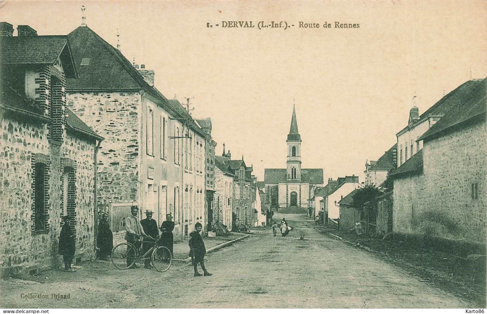 Derval * Route De Rennes * Enfants Villageois - Derval