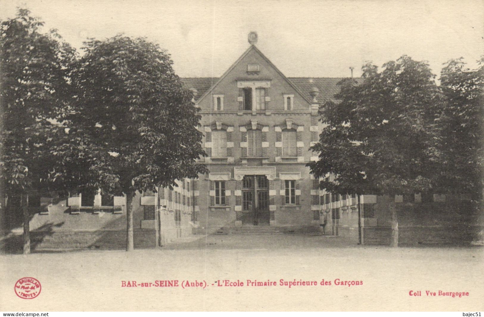 Bar Sur Seine - L'école Primaire Supérieur Des Garçons - Bar-sur-Seine