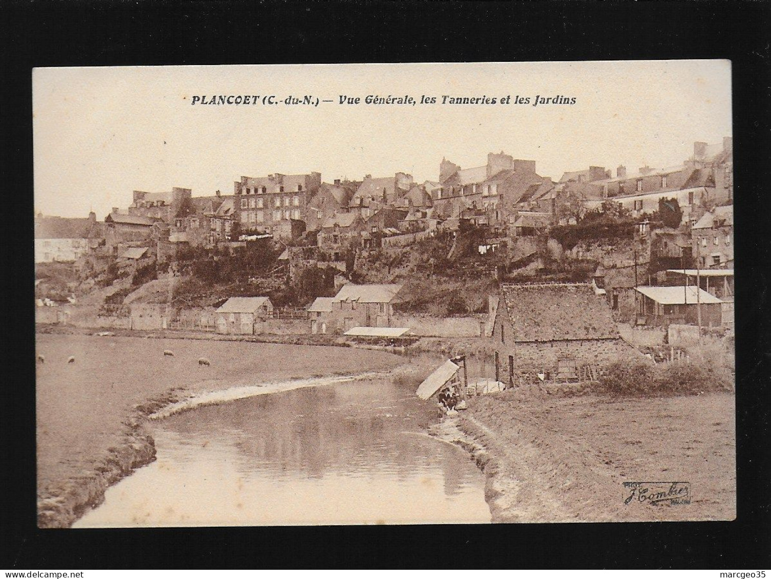 22 Plancoët Vue Générale Les Tanneries Et Les Jardins édit. Combier - Plancoët