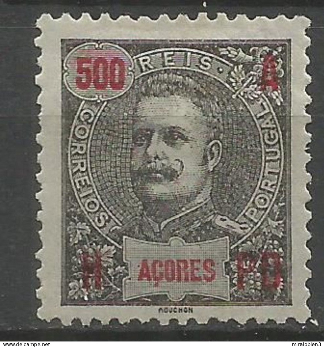 AZORES YVERT NUM. 108 * NUEVO CON FIJASELLOS - Azores