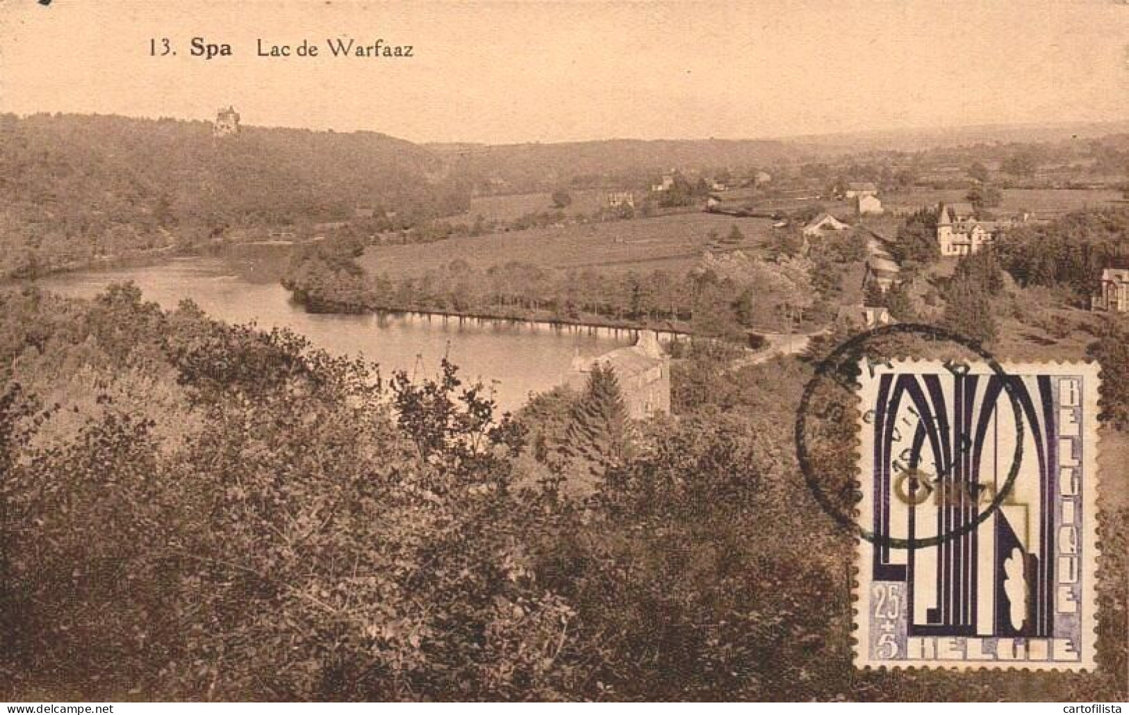 SPA - Lac De Warfaaz  ( 2 Scans ) - Spa