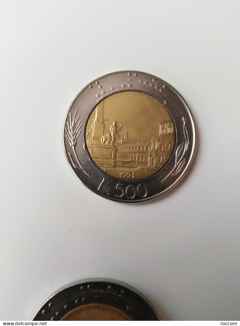 500 Lire Spedizione Solo In Italia Dal 1991 Al 1982 Leggi Bene L'inserzione - 500 Lire