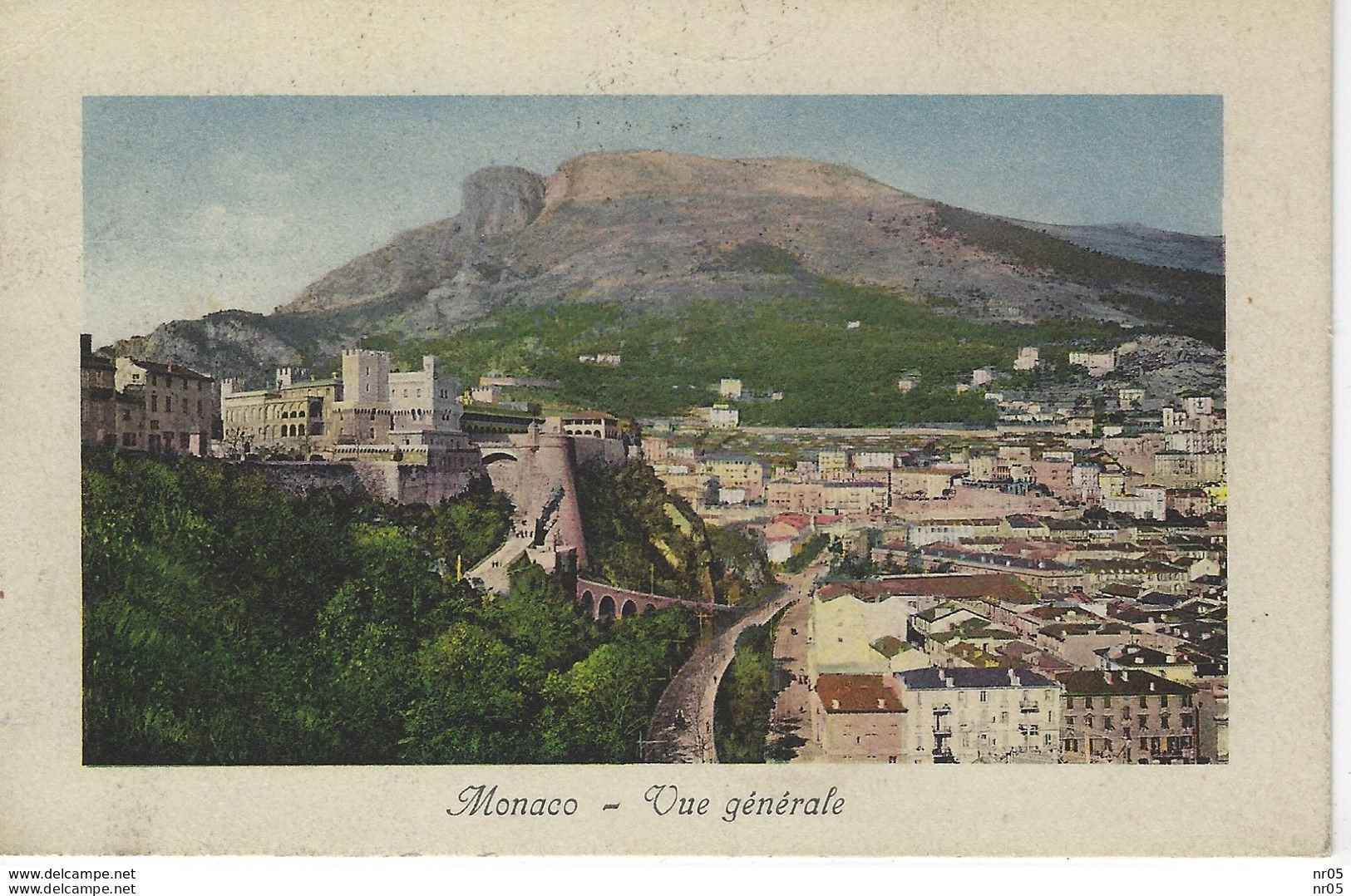 MONACO - Vue Generale ( Avec Cadre Blanc ) - Panoramic Views