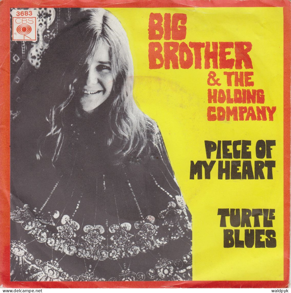 BIG BROTHER & THE HOLDING COMPANY - Piece Of My Heart - Autres - Musique Anglaise