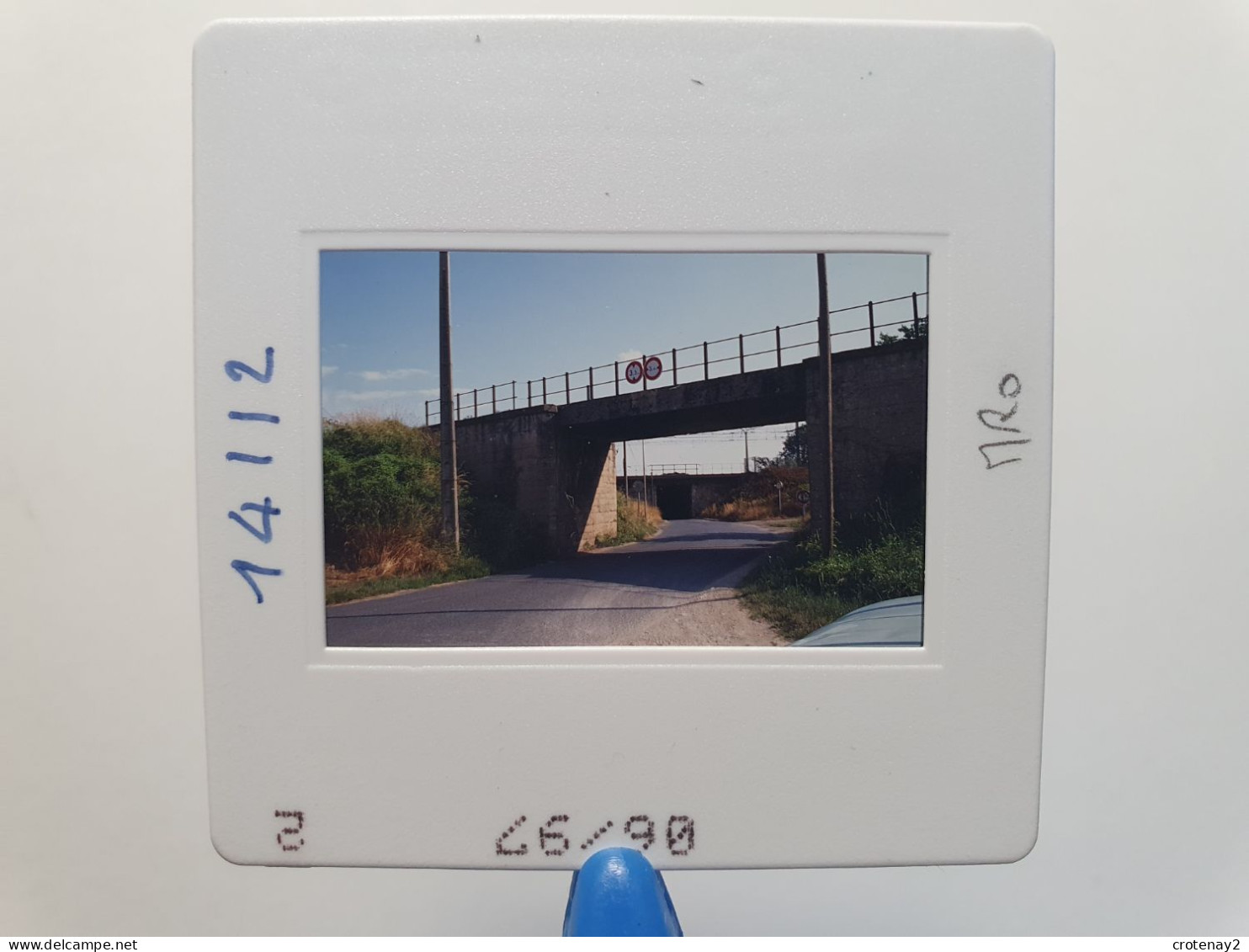 Photo Diapo Diapositive Slide Originale 77 MONTEREAU Pont Silec Le 16/06/1997 VOIR ZOOM - Diapositive