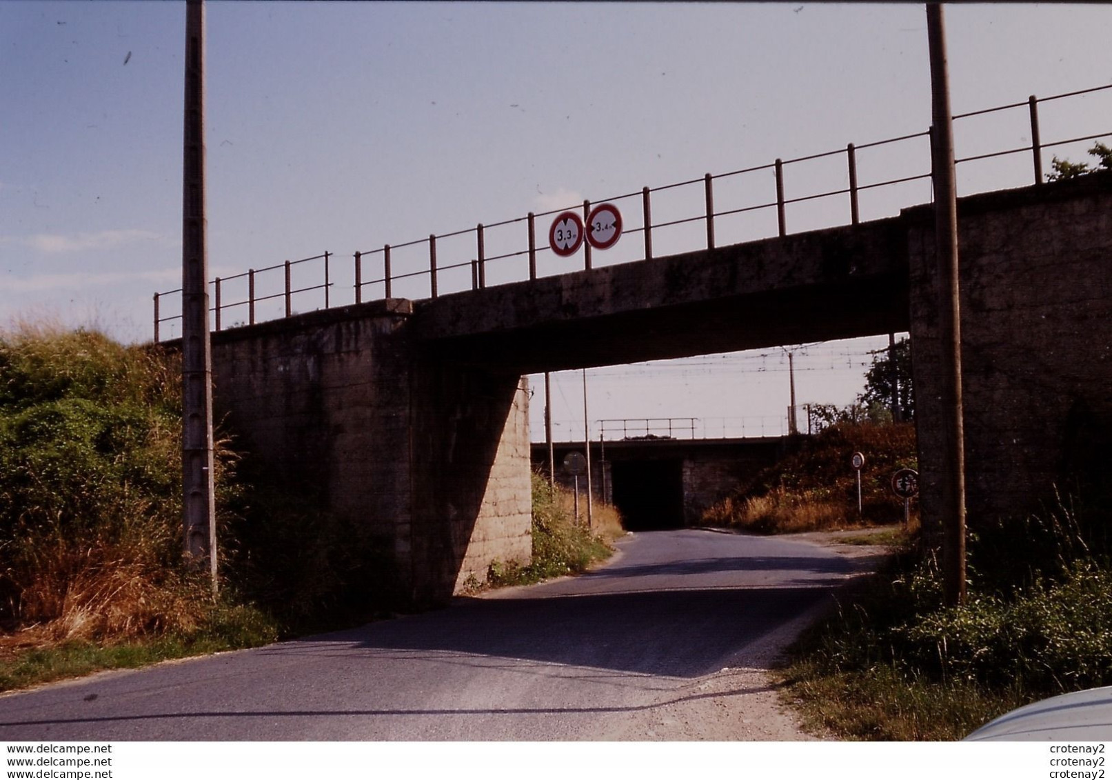 Photo Diapo Diapositive Slide Originale 77 MONTEREAU Pont Silec Le 16/06/1997 VOIR ZOOM - Diapositive