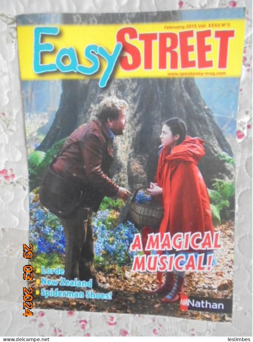 Easy Street (February 2015) Vol.32, No.3 Speakeasy Magazine / Nathan - Pour Enfants