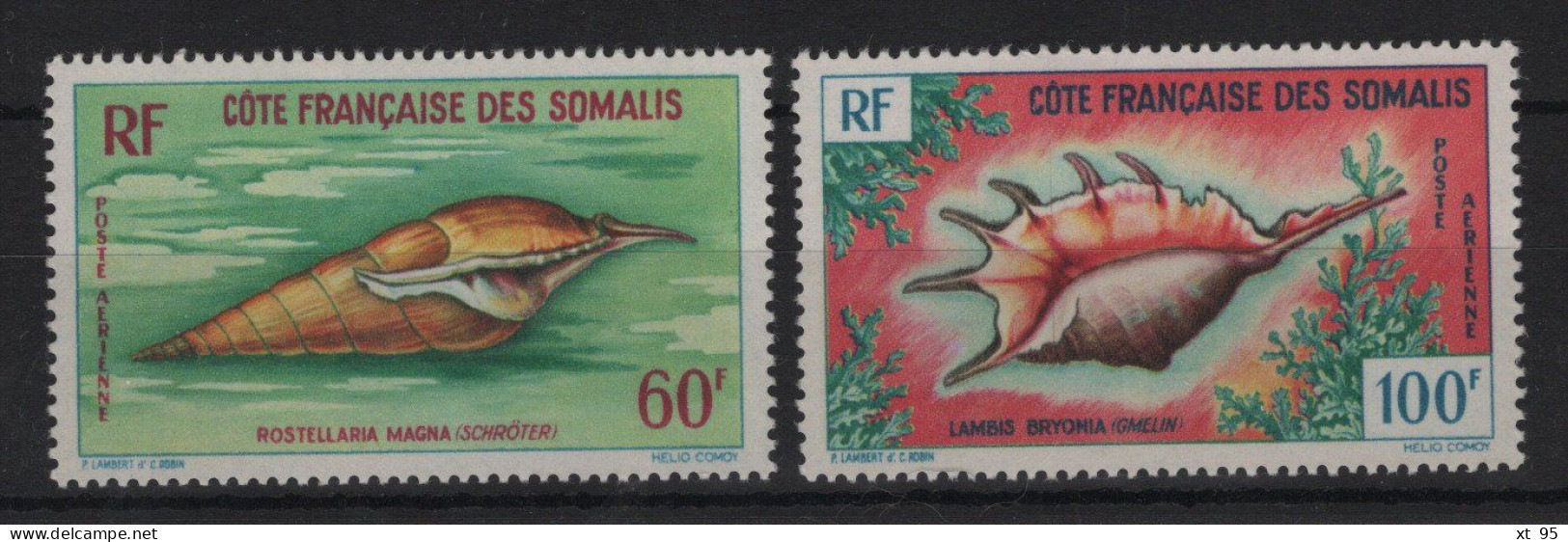 Cote Des Somalis  - PA N°31+32 - Cote 23€ - ** Neufs Sans Charniere - Ungebraucht