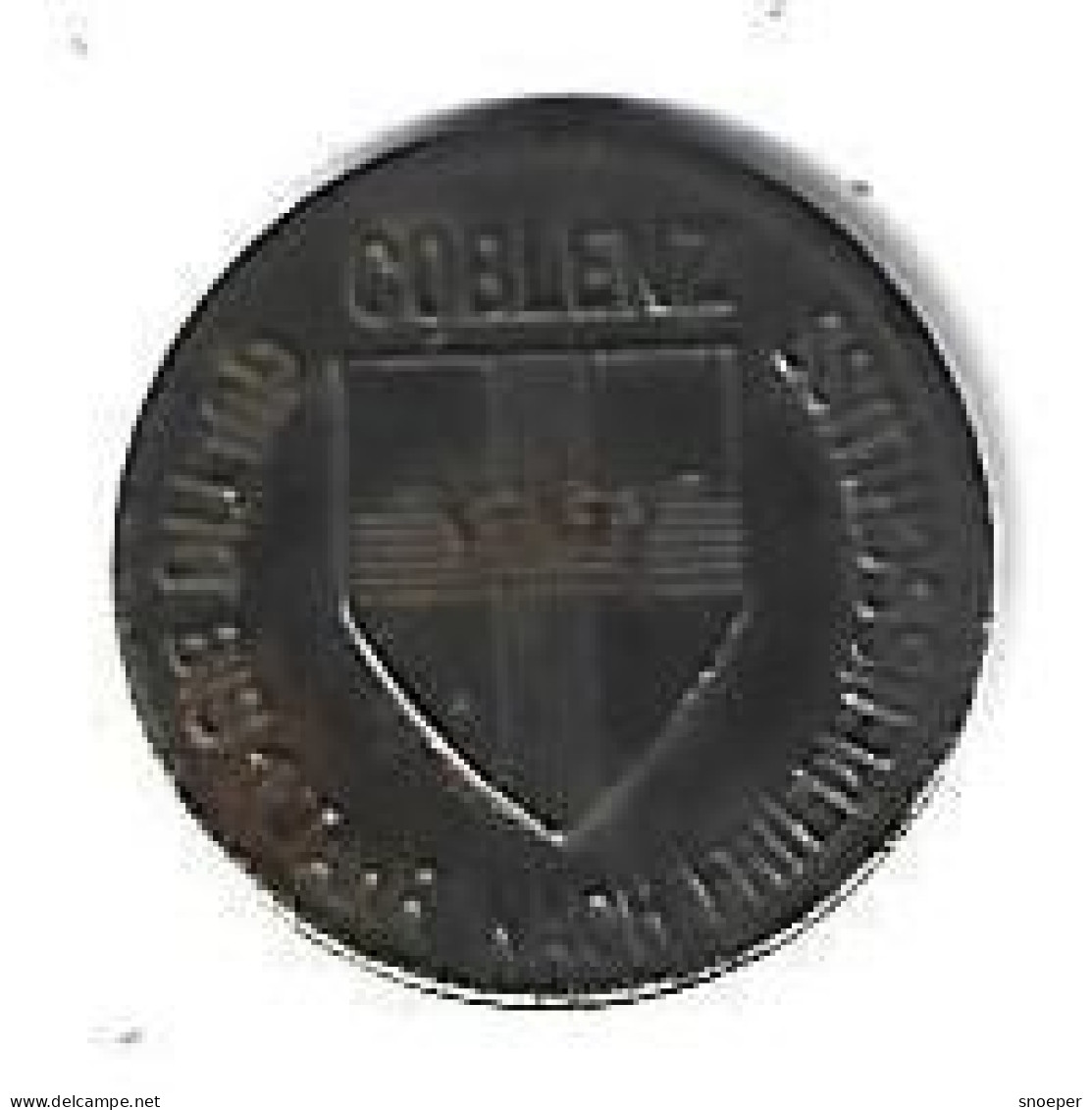 *notgeld  Coblenz 10 Pfennig 1918  Fe   80.1a/b - Andere & Zonder Classificatie