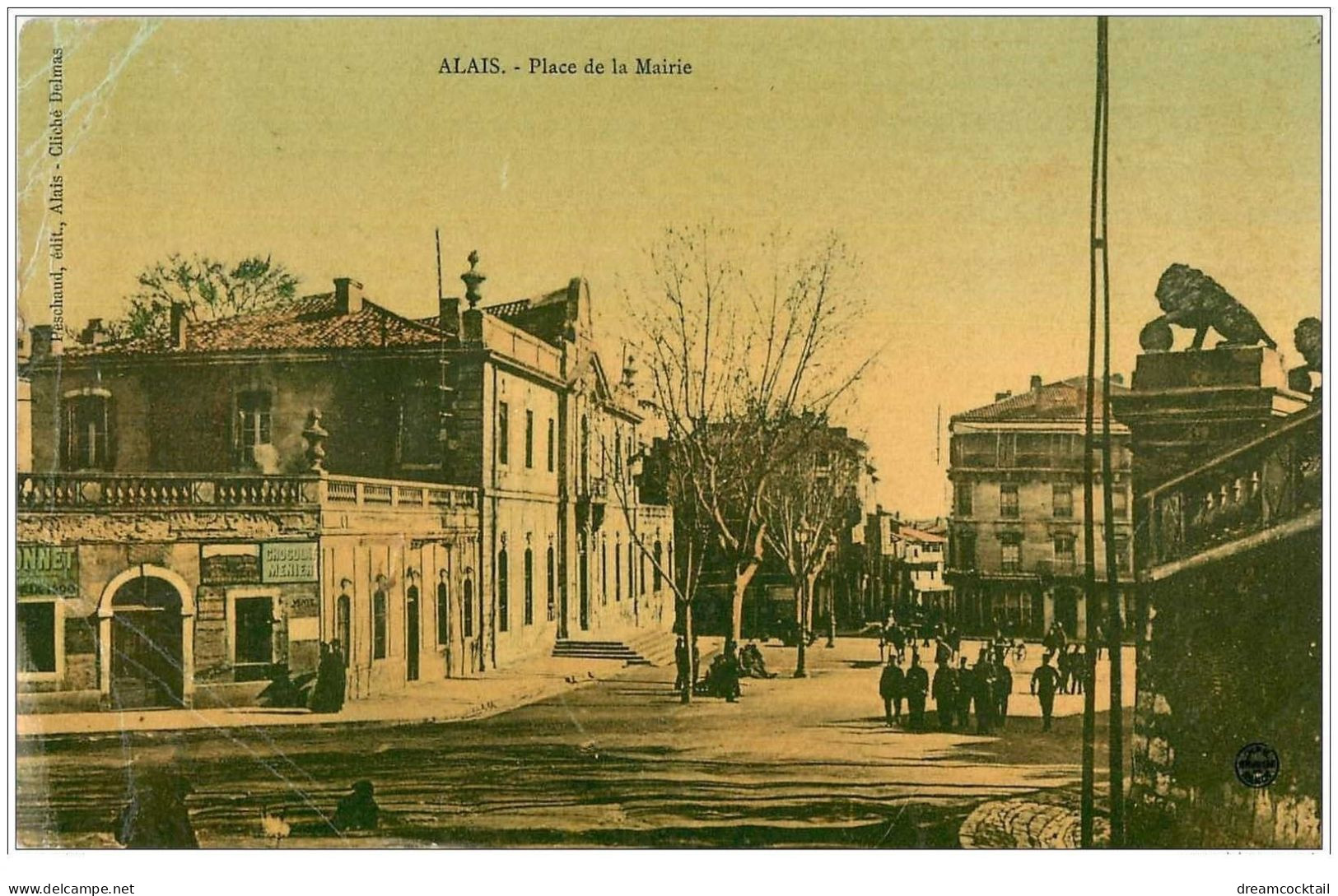 30 ALAIS Ou ALES. Place De La Mairie 1917 - Alès