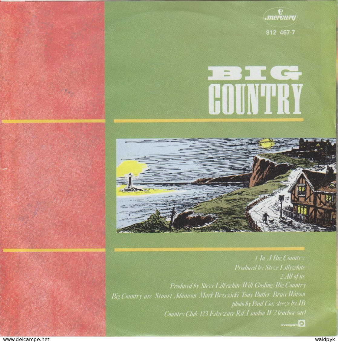 BIG COUNTRY - In A Big Country - Autres - Musique Anglaise