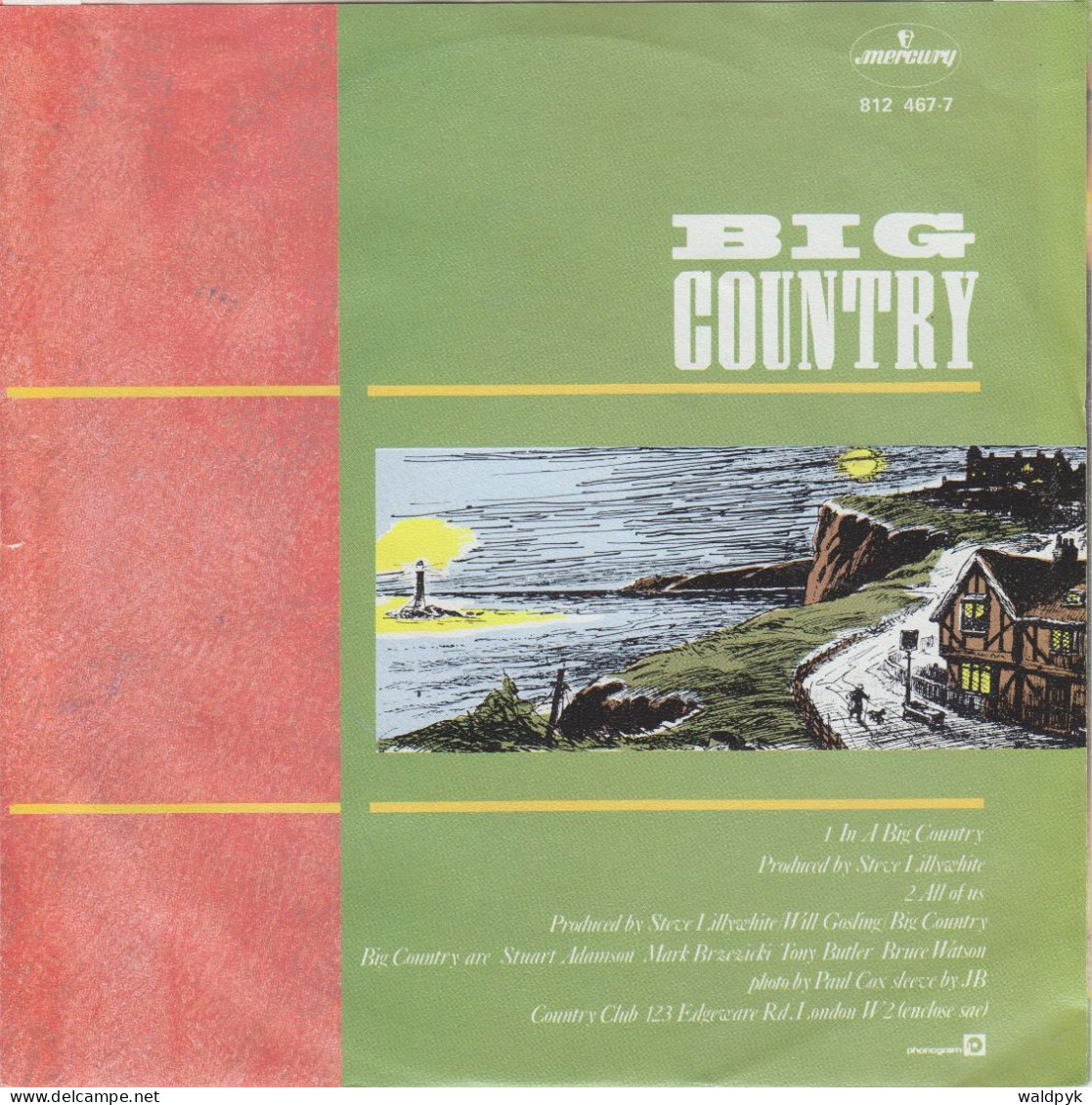 BIG COUNTRY - In A Big Country - Altri - Inglese