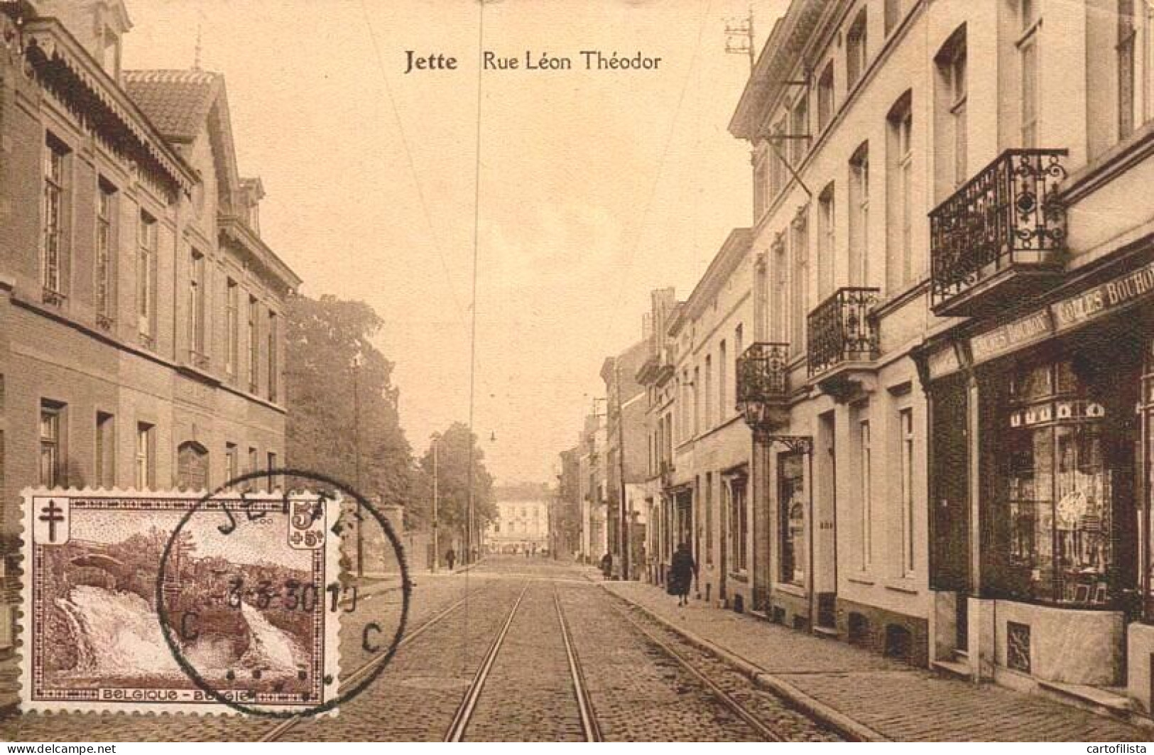 JETTE, Brussels - Rue Léon Théodor  ( 2 Scans ) - Jette