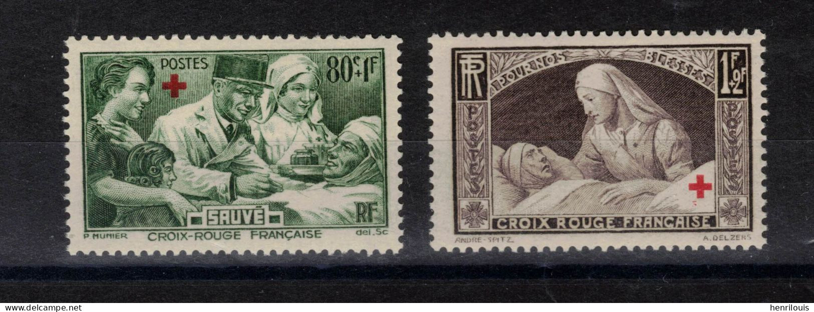 FRANCE  Timbres Neufs ** De 1940  ( Ref 971 C)  Croix Rouge - Nuovi