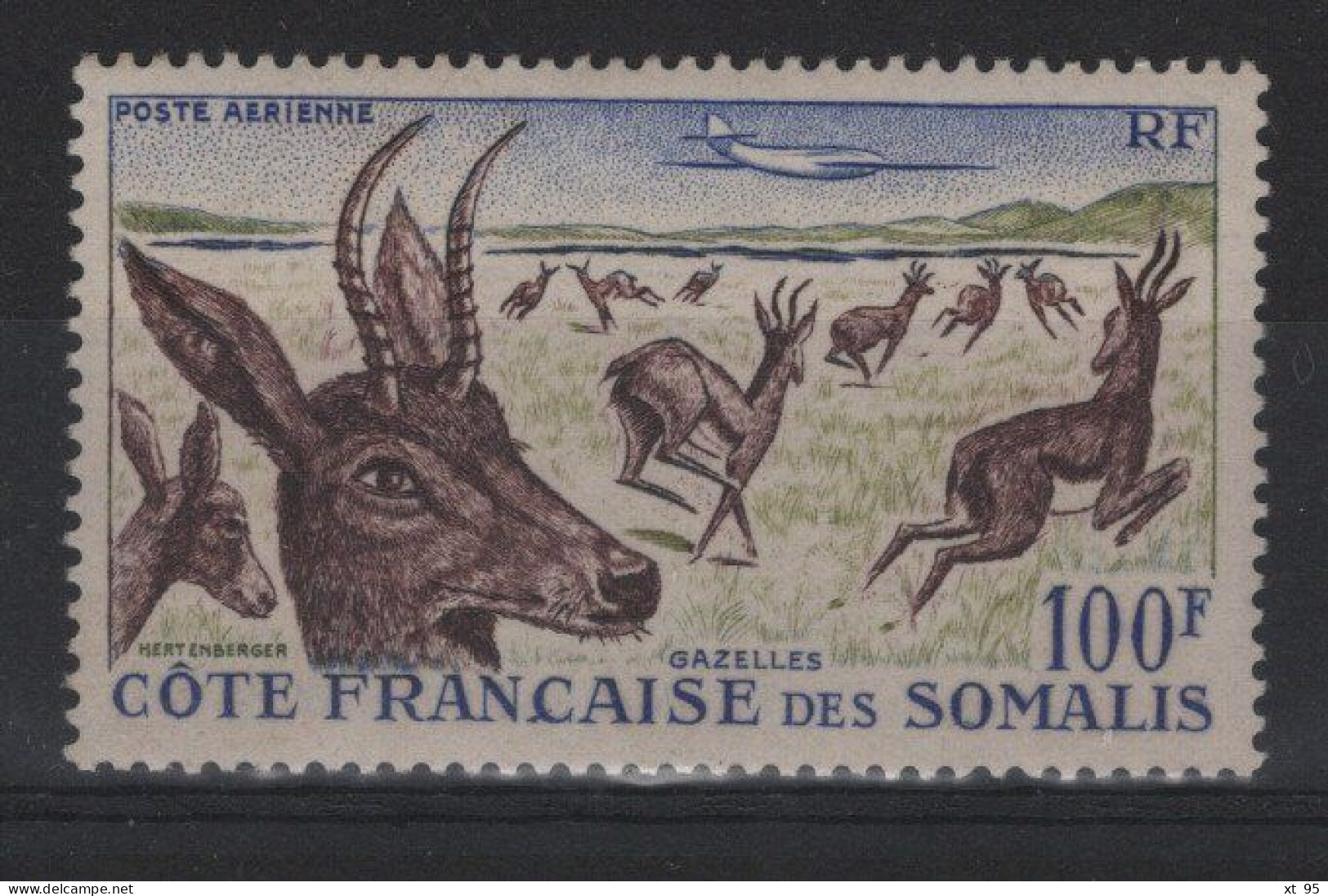 Cote Des Somalis  - PA N°26 - Cote 10€ - * Neuf Avec Trace De Charniere - Nuevos